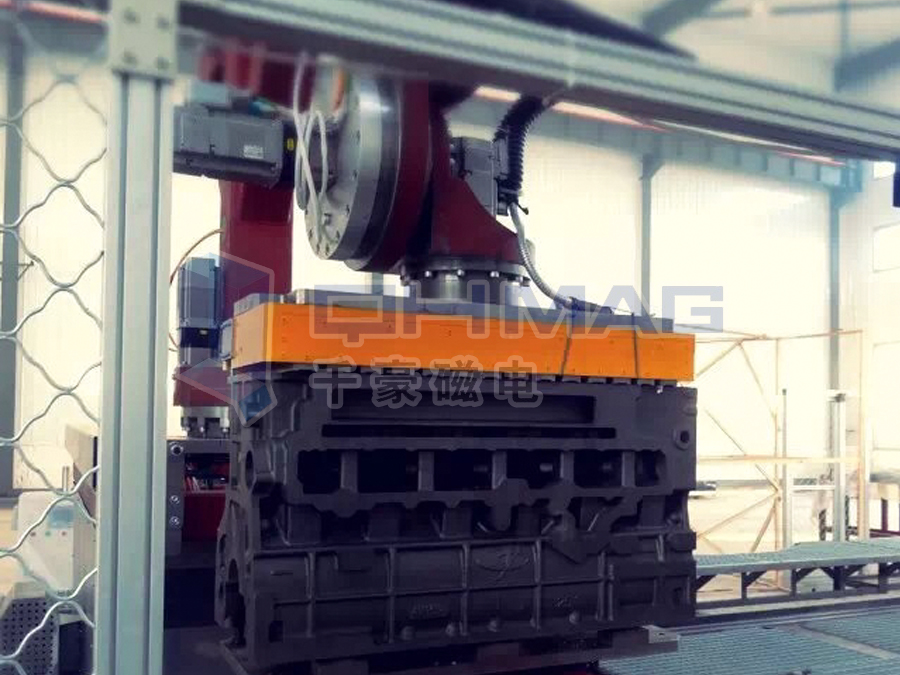 自動化電永磁夾具（夾持發(fā)動機(jī)曲軸）