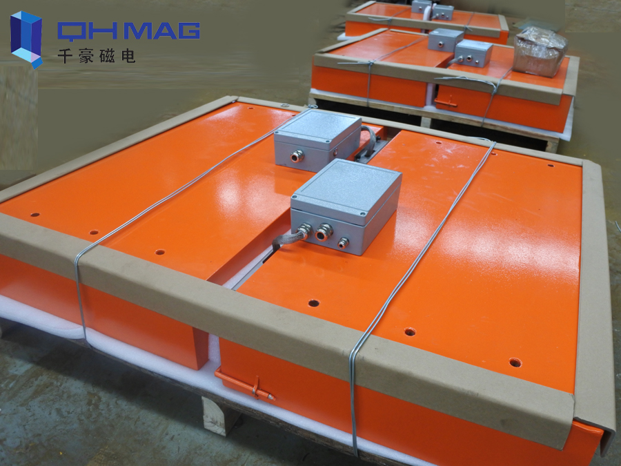 鋼管自動(dòng)化搬運(yùn)離不開(kāi)電永磁吸盤(pán)